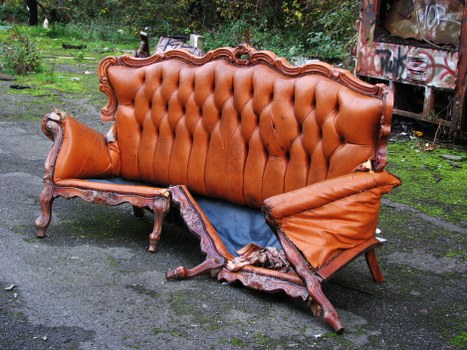 Recycling bins outside commercial premises in Haringey