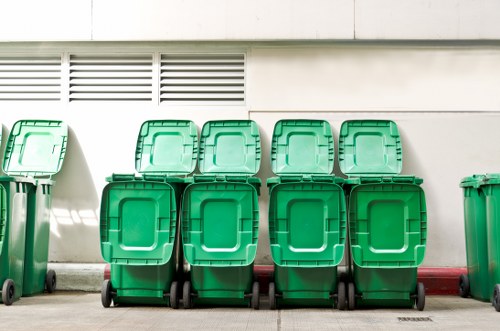 Recycling and waste management during office clearance